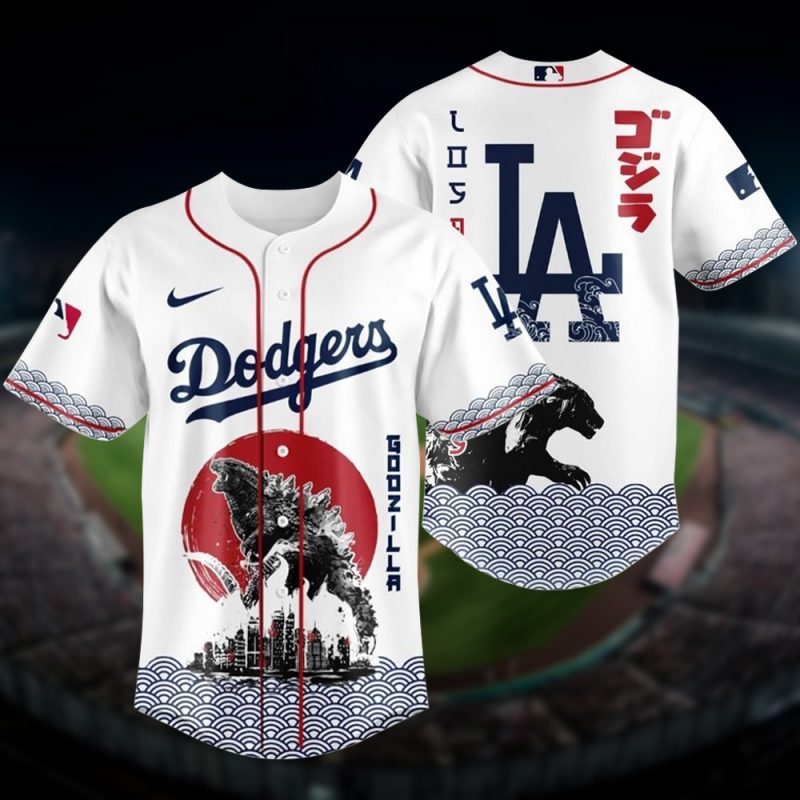 Godzilla x MLB Baseball Jersey - NL61725