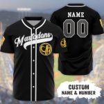 MMPR x MLB Black Ranger Custom Baseball Jersey - NL77725