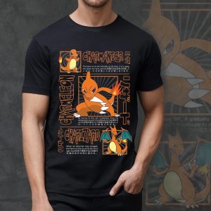 Anime Pokemon Charmander Evolution - NL317725