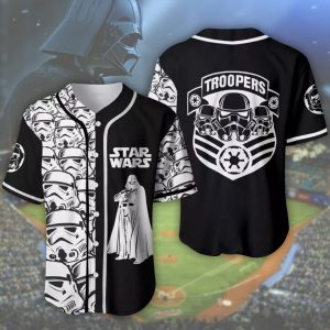 MLB x Star Wars Movie Custom Baseball Jersey - NL728625