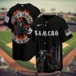 Movie Sons of Anarchy x MLB Baseball Jersey - NL19725