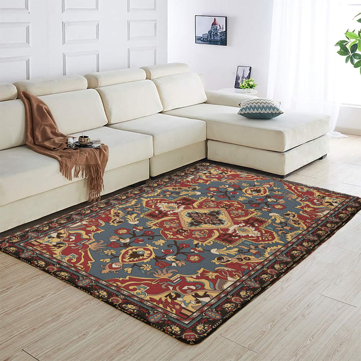 Premium High Quality Imitation Cashmere Rug Carpet - UPX5260807